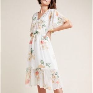 ANTHROPOLOGIE FARM RIO ELOISA FLORAL DRESS NWT